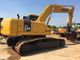 6 Cylinders 22 Ton Used Komatsu Excavator For Road Construction PC220LC-7