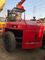 Red 20 Ton Used Industrial Forklifts , Diesel Powered Forklift Mitsubishi FD200