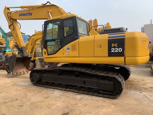 Il tipo del cingolo ha utilizzato l'escavatore idraulico Komatsu PC220 22 tonnellate