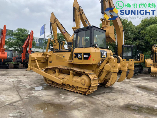 Escavatori usati CAT D6G Giappone Bulldozer originali Macchine per l'ingegneria Spalate e attrezzature di riempimento del suolo CAT D6G