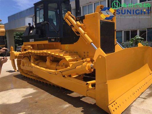 Al dettaglio Nuovo prodotto Shantui Dozer stradale ufficiale SD22 220 HP Nuovi bulldozer da trascinamento