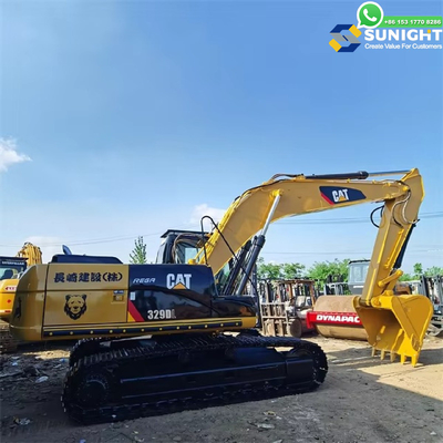 Prezzi bassi Usato CAT320d2 Escavatore a trasloco di seconda mano CAT 320 320d2 Con vernice originale