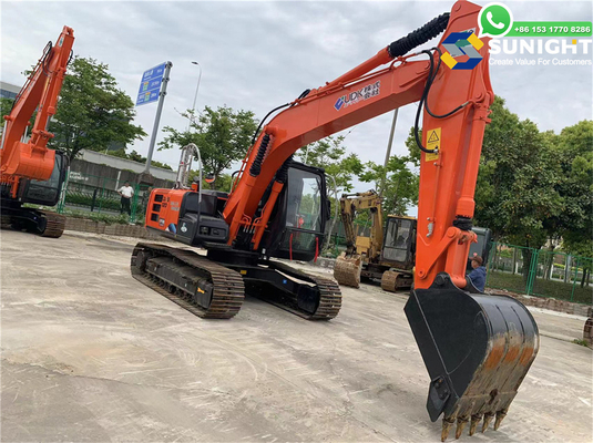 Escavatori multifunzionali usati da 12 tonnellate Hitachi Zaxis 120 ZX120 EX120 Escavatore a trascinatore con scavatore in ottimo stato