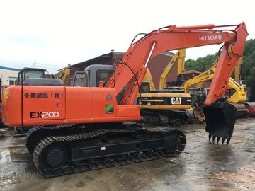 vendi l'escavatore Hitachi EX200-5 del Giappone da 20 tonnellate con la linea dell'interruttore e la buona condizione di lavoro