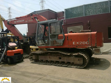Colore originale escavatore di Hitachi utilizzato 20 tonnellate con il motore EX200-1 di Isuzu6BD1T