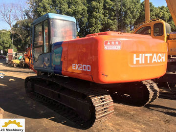 Escavatore di Hitachi della seconda mano/escavatore a cucchiaia rovescia idraulico dell'escavatore EX200-3 del cingolo