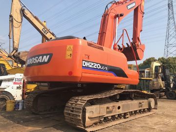 22 tonnellate Doosan originale hanno usato la profondità di scavatura degli escavatori DH220LC-7 108kw 6660mm della pista