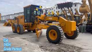 Motorgrader Cat 140H: potenza e precisione
