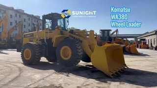 Pala gommata Komatsu WA380 usata in vendita