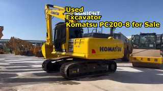 Escavatore Komatsu PC200-8 usato in vendita